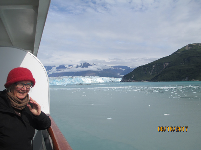 The Hubbard Glacier in Alaska